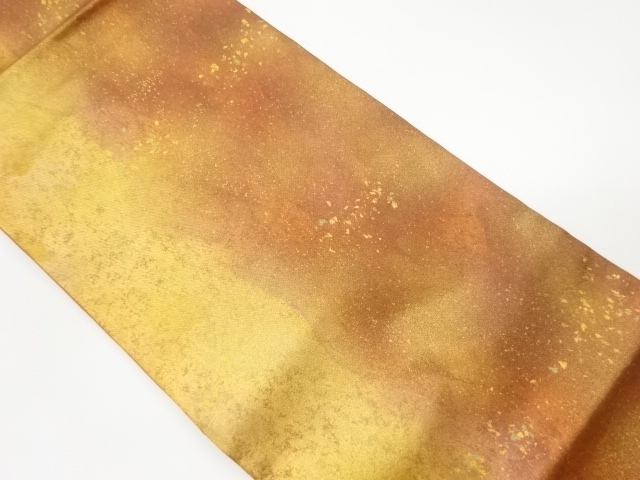 JAPANESE KIMONO / VINTAGE NAGOYA OBI / ABSTRACT PATTERN